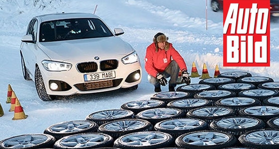 Auto Bild: Большой тест зимних шин размера 215/55 R17 (2022)